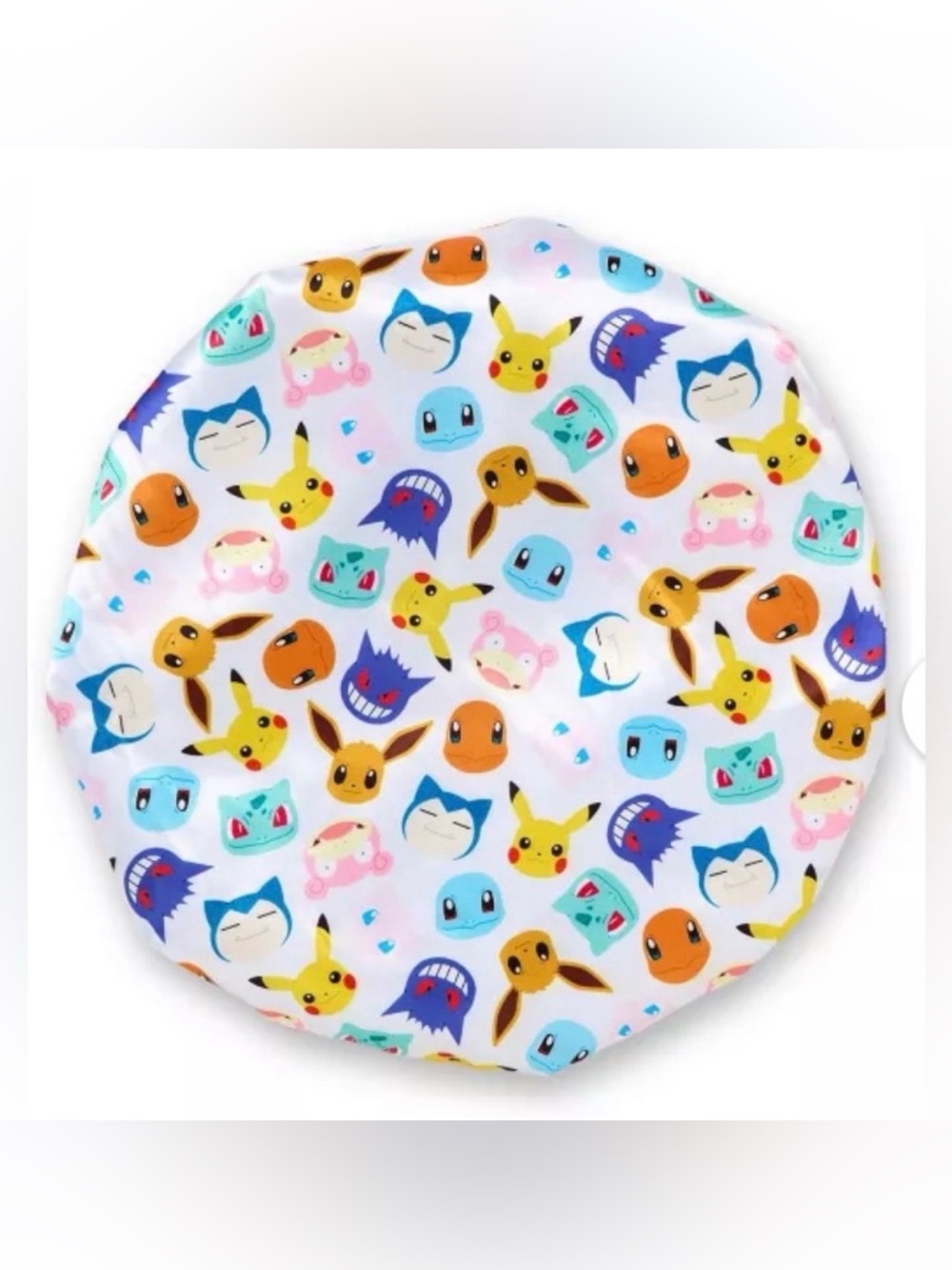Pokémon Multicolor Sleep Cap Bonnet- New